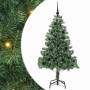 Árbol de Navidad con 150 LED con soporte Verde 150 cm PVC