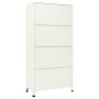 Steel gray and blue locker 90x40x180 cm by vidaXL, Lockers and storage cabinets - Ref: Foro24-339826, Price: 312,25 €, Discou...