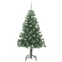 Árbol de Navidad con 150 LED con soporte Verde 150 cm PVC