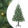 Árbol de Navidad con 150 LED con soporte Verde 150 cm PVC