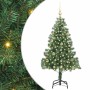 Árbol de Navidad con 150 LED con soporte Verde 150 cm PVC