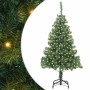 Árbol de Navidad con 300 LED con soporte Verde 180 cm PVC