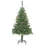 Árbol de Navidad con 300 LED con soporte Verde 180 cm PVC
