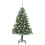 Árbol de Navidad con 300 LED con soporte Verde 180 cm PVC