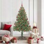 Árbol de Navidad con 300 LED con soporte Verde 180 cm PVC
