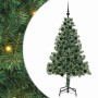Árbol de Navidad con 300 LED con soporte Verde 180 cm PVC