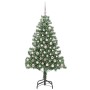 Árbol de Navidad con 300 LED con soporte Verde 180 cm PVC