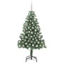 Árbol de Navidad con 300 LED con soporte Verde 180 cm PVC
