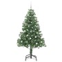 Árbol de Navidad con 300 LED con soporte Verde 180 cm PVC
