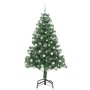 Árbol de Navidad con 300 LED con soporte Verde 180 cm PVC