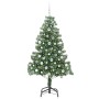 Árbol de Navidad con 300 LED con soporte Verde 180 cm PVC