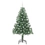 Árbol de Navidad con 300 LED con soporte Verde 180 cm PVC
