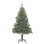 Árbol de Navidad con 300 LED con soporte Verde 180 cm PVC