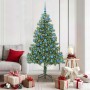 Árbol de Navidad con 300 LED con soporte Verde 180 cm PVC