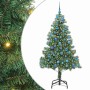 Árbol de Navidad con 300 LED con soporte Verde 180 cm PVC
