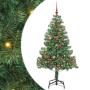 Árbol de Navidad con 300 LED con soporte Verde 180 cm PVC