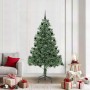 Árbol de Navidad con 300 LED con soporte Verde 210 cm PVC