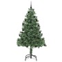 Árbol de Navidad con 300 LED con soporte Verde 210 cm PVC