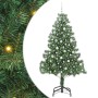 Árbol de Navidad con 300 LED con soporte Verde 210 cm PVC