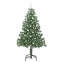 Árbol de Navidad con 300 LED con soporte Verde 210 cm PVC