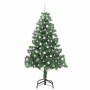 Árbol de Navidad con 300 LED con soporte Verde 210 cm PVC