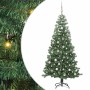 Árbol de Navidad con 300 LED con soporte Verde 240 cm PVC