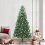 Árbol de Navidad con 300 LED con soporte Verde 240 cm PVC