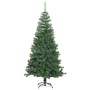 Árbol de Navidad con 300 LED con soporte Verde 240 cm PVC