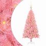 Árbol de Navidad con 150 LED con soporte Rosa 120 cm PVC