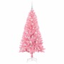 Árbol de Navidad con 150 LED con soporte Rosa 150 cm PVC
