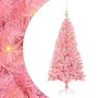 Árbol de Navidad con 150 LED con soporte Rosa 150 cm PVC