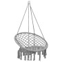 Hammock Swing Hängesessel 80 cm grau von vidaXL, Schaukeln und Wippen - Ref: Foro24-93157, Preis: 65,23 €, Rabatt: %