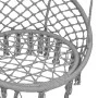 Hammock Swing Hängesessel 80 cm grau von vidaXL, Schaukeln und Wippen - Ref: Foro24-93157, Preis: 55,01 €, Rabatt: %