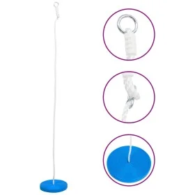 Blue plate swing 180 cm by vidaXL, Swings and seesaws - Ref: Foro24-93148, Price: 21,55 €, Discount: %
