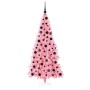 Árbol de Navidad con 300 LED con soporte Rosa 180 cm PVC