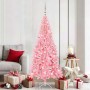 Árbol de Navidad con 300 LED con soporte Rosa 180 cm PVC