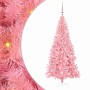 Árbol de Navidad con 300 LED con soporte Rosa 180 cm PVC