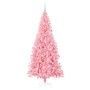 Árbol de Navidad con 300 LED con soporte Rosa 180 cm PVC