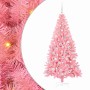 Árbol de Navidad con 300 LED con soporte Rosa 180 cm PVC