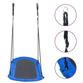Nest swing with bunting flags 165x70 cm by vidaXL, Swings and seesaws - Ref: Foro24-93154, Price: 76,51 €, Discount: %