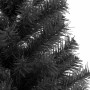 Árbol de Navidad con 300 LED con soporte Negro 180 cm PVC