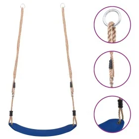 Blue seat swing for children by vidaXL, Swings and seesaws - Ref: Foro24-93163, Price: 34,75 €, Discount: %
