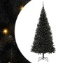 Árbol de Navidad con 300 LED con soporte Negro 210 cm PVC