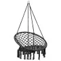 Hanging hammock swing chair 80 cm anthracite by vidaXL, Swings and seesaws - Ref: Foro24-93156, Price: 64,18 €, Discount: %
