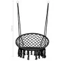Hanging hammock swing chair 80 cm anthracite by vidaXL, Swings and seesaws - Ref: Foro24-93156, Price: 64,18 €, Discount: %