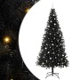Árbol de Navidad con 300 LED con soporte Negro 240 cm PVC
