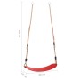 Red Children's Seat Swing by vidaXL, Swings and seesaws - Ref: Foro24-93166, Price: 43,48 €, Discount: %