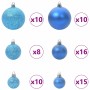 Árbol de Navidad con 300 LED con soporte Negro 240 cm PVC