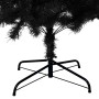 Árbol de Navidad con 300 LED con soporte Negro 240 cm PVC