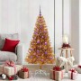 Árbol de Navidad con 150 LED con soporte Dorado 150 cm PET